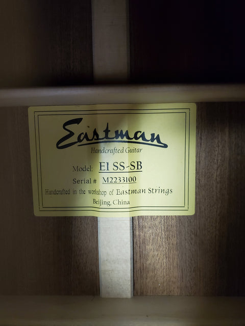 Eastman Acoustic Guitar - E1SS-SB