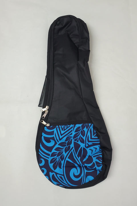 Kala Ukulele Bag - Blue Pattern - Concert - UB-BL-C