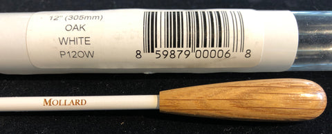 Mollard Conducting Batons - 14" P Series White