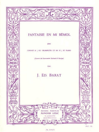 Fantaisie En Mi Bemol - Trumpet - Barat