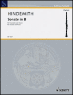 Sonata in Bb for Clarinet - Hindemith