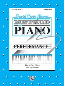 David Carr Glover Method for Piano: Level One