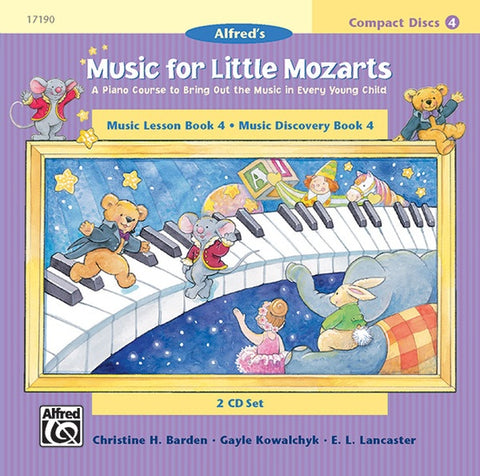 Alfred's Music for Little Mozarts CD