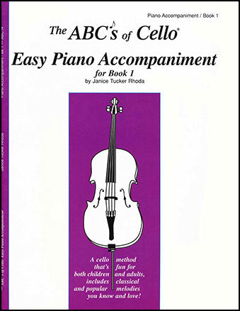 The ABC's of Cello Easy Piano Accompaniment - Rhoda