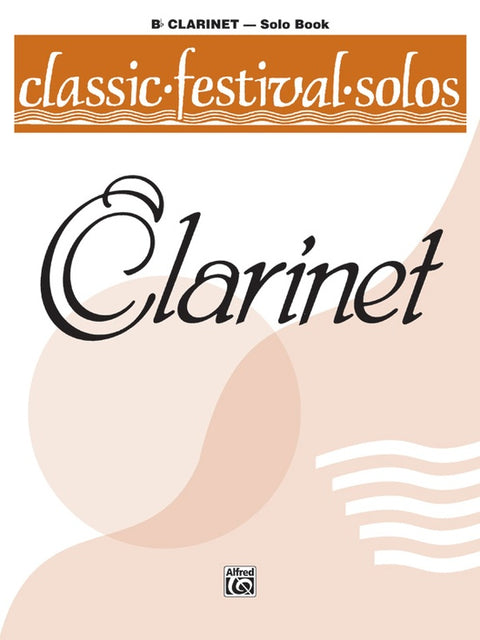 Belwin - Classic Festival Solos - Piano Accompaniment - Volume I