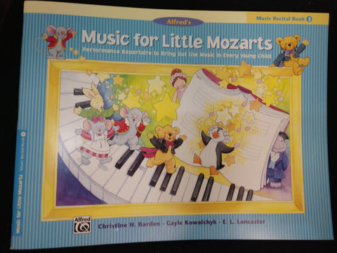 Alfred's Music for Little Mozarts - Book 3