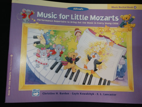 Alfred's Music for Little Mozarts - Book 4