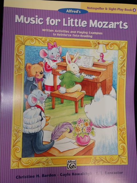Alfred's Music for Little Mozarts - Book 4