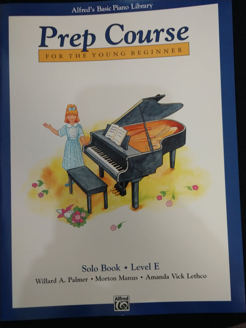 Alfred's Basic Piano Library - Prep Course Level E