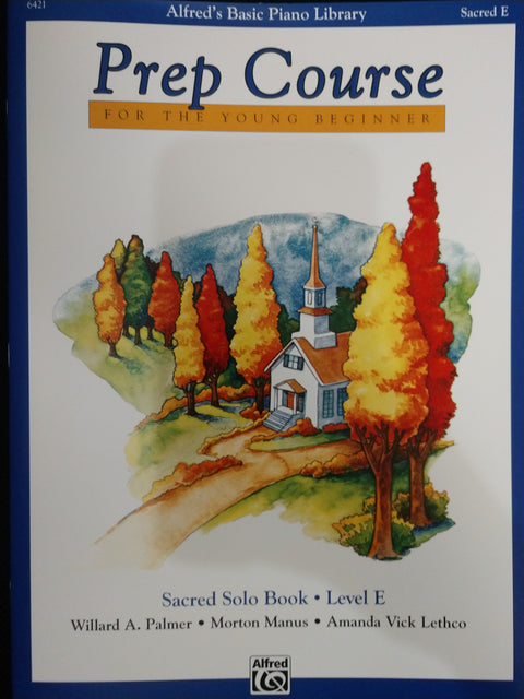 Alfred's Basic Piano Library - Prep Course Level E