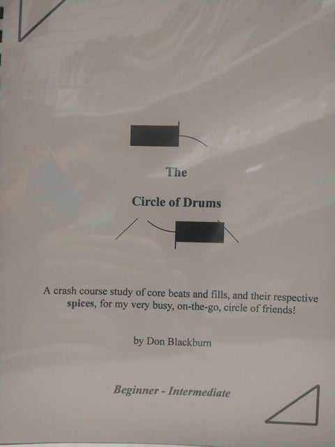 The Circle of Drums - a crash course of core beats and fills, and their respective spices, for my very busy, on-the-go, circle of friends! - Beginner/Intermediate - Blackburn