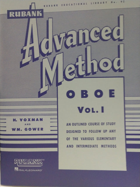 Rubank Advanced Method - Volume I