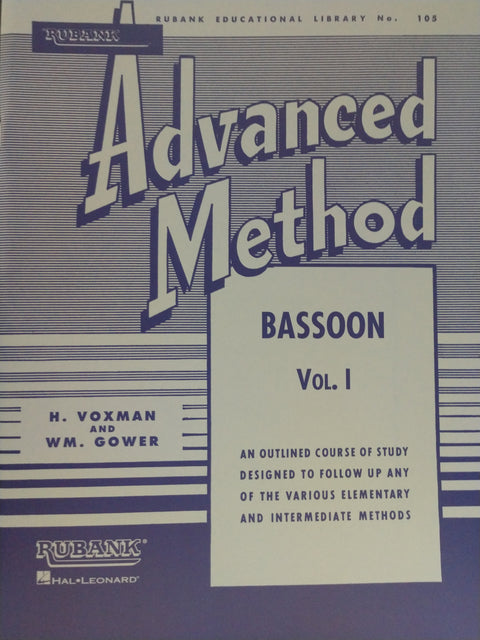 Rubank Advanced Method - Volume I