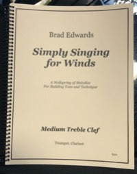 Simply Singing for Winds - Edwards