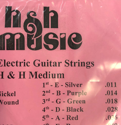 H & H Music Electric Guitar String Set