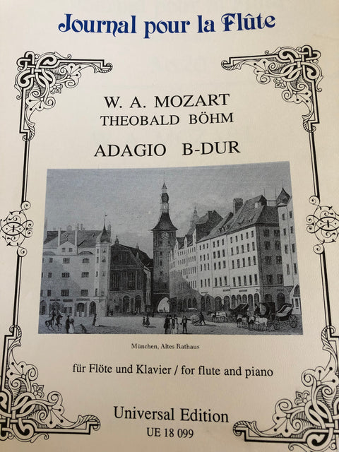 Journal pour la Flûte - Adagio B-Dur - Mozart/Böhm*