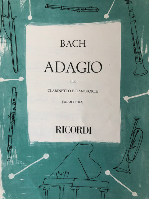 Adagio from Sonata III for Organ - Clarinet - Bach/Setaccioli