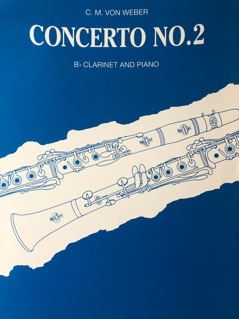 Concerto No. 2 - Clarinet - Weber/Simon