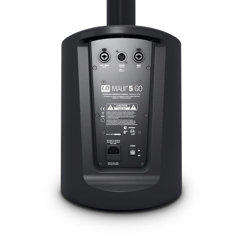 LD Systems Portable PA System - MAUI5GO - AC or Battery Operation