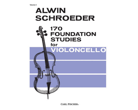 170 Foundation Studies for Violoncello - Schroeder