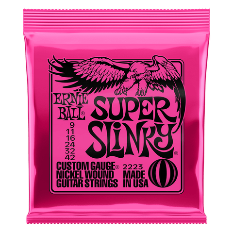 Guitar Strings - Ernie Ball - Super Slinky - 2223