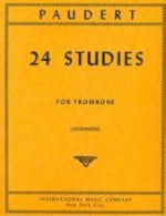 24 Studies for Trombone - Paudert/Ostrander - H & H Music