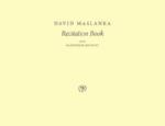 Recitation Book for Saxophone Quartet - Maslanka