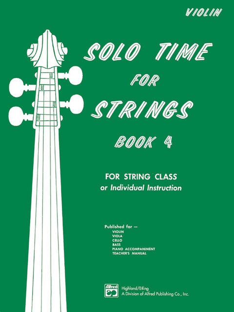 Solo Time for Strings : Book 4