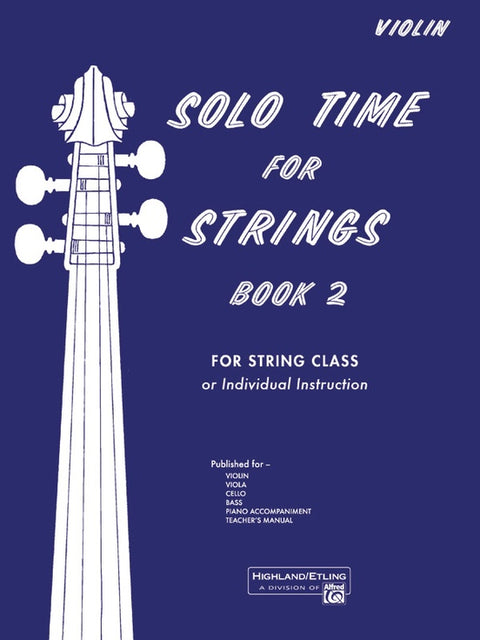 Solo Time for Strings : Book 2