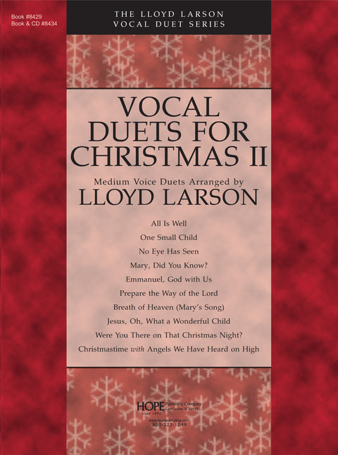 Vocal Duets for Christmas II for Medium Voice