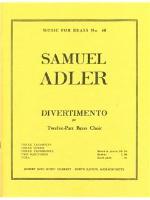 Divertimento for Twelve-Part Brass Choir - Adler