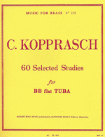 60 Selected Studies for BB-flat Tuba - C. Kopprasch - H & H Music