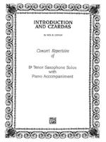 Introduction and Czardas - Tenor Saxophone - Cohen