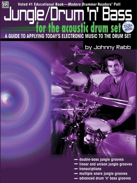 Jungle/Drum 'n' Bass for the Acoustic Drum Set - J. Rabb
