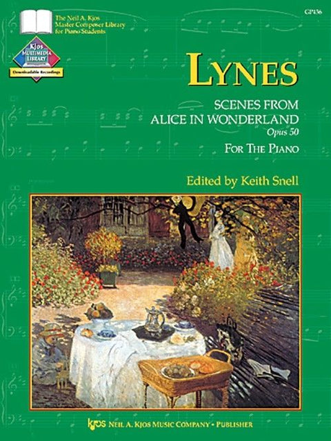 Scenes from Alice in Wonderland for Piano - F. Lynes