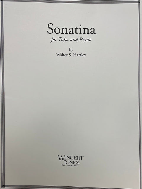 Sonatina for Tuba and Piano - Hartley