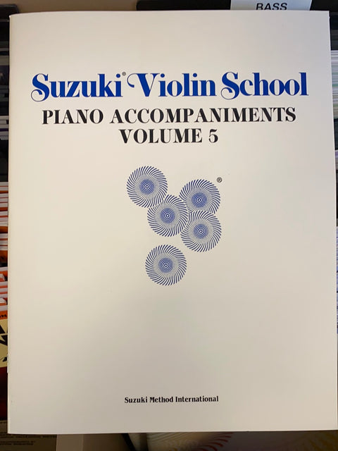 Suzuki Violin School - Piano Accompaniment Volumes 1-10