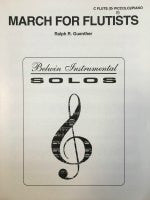 March for Flutists - Guenther - H & H Music