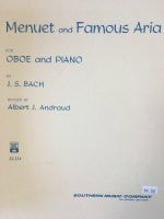 Menuet  and Famous Aria - Bach/Andraud - H & H Music