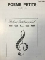 Poeme Petite - Lewallen - Flute*