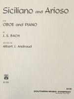 Siciliano and Arioso - Bach/Andraud - H & H Music