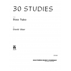 30 Studies - Bass Tuba - Uber - H & H Music