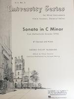 Sonata in C Minor - Telemann/Voxman - H & H Music