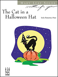 A Cat in a Halloween Hat