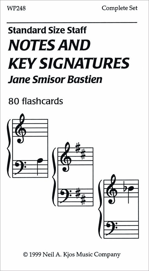 Notes and Key Signatures - Jane Smisor Bastien