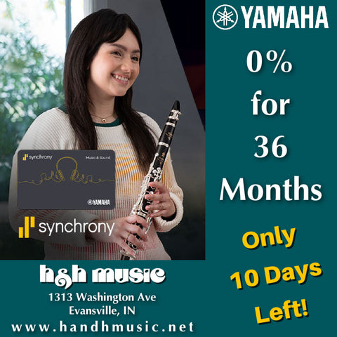 Yamaha Step UP Financing - 0% for up to 36 months