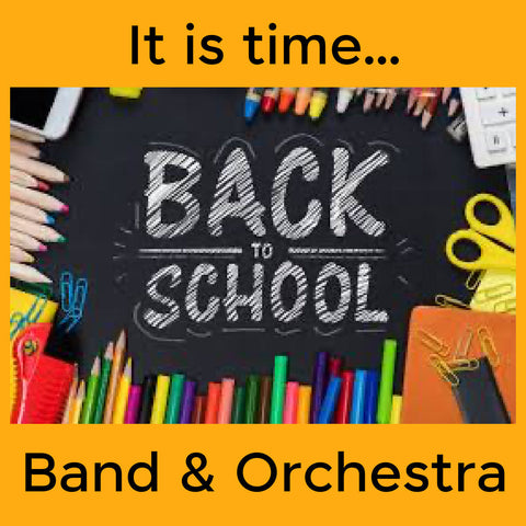 Back to School - Instruments, Music, Accessories