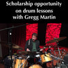 Special offer - Discount on drum lessons with Gregg Martin