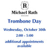 Rath Trombone Day at H & H Music - Wednesday, October 30th!