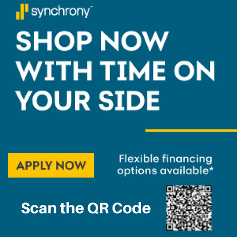 Shop with us now, pay over time! - Financing Available